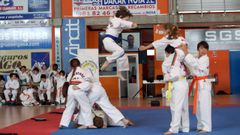 Campeonato de exhibici�n de taekuondo Vila de Noia