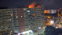 Un dron ruso impact� contra un edificio de la ciudad rumana de Galati, cerca de la frontera con Ucrania