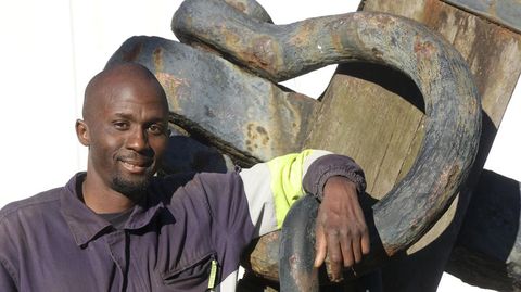 Issa Diawara, trabajador de Galictio originario de Mali