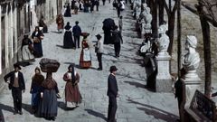 Imagen de la pieza �A Coruna na memoria 1860-1920�, de Kiko Gonz�lez de Lema