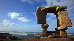 Ventana al Atl�ntico, en la parroquia coru�esa de O Porti�o.