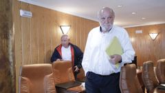 Benjam�n Escontrela y Claudio Garrido en una imagen de archivo de un pleno