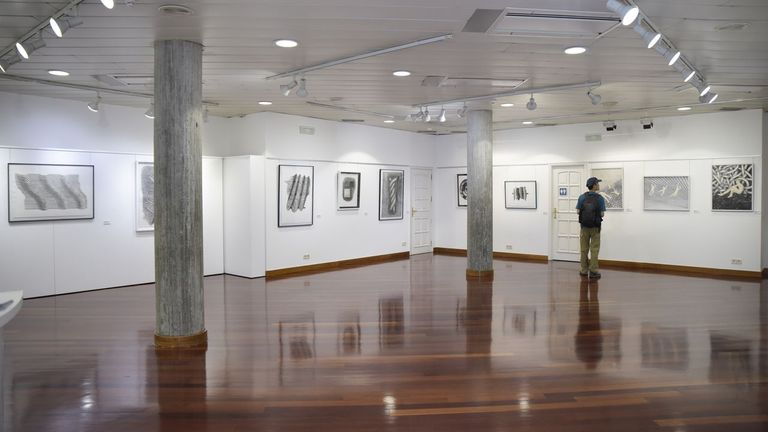 Exposicin Mundos Deconstruidos en el Palacete das Mendoza de Pontevedra