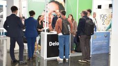 Imagen del foro tecnol�gico de empleo en la Universidad de Vigo