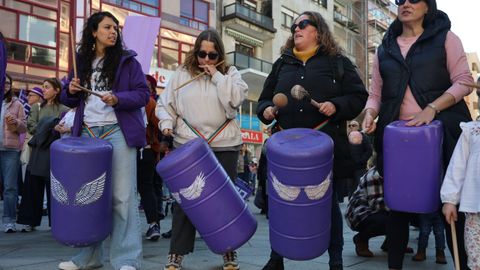 Manifestaci�n del 8M en Vilagarc�a