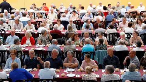 Comida de la tercera edad de Guitiriz