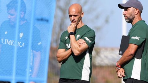 Mariano Pern�a junto a Nicol�s Larcam�n y Javier Berges
