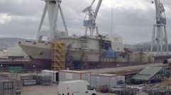 Navantia construy un Buque de Accin Martima en el astillero ferrolano