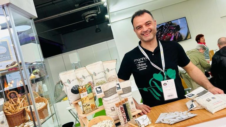 Jos� Cuadrado, de la cooperativa con sede en el concello laurentino