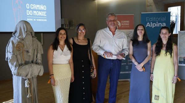 Acto de presentacin de O Camio dos Monxes.
