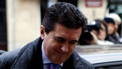 Matas, a su llegada a los Juzgados de Palma.