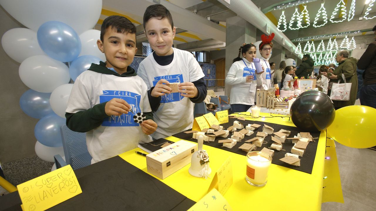 La Praza de Abastos de Lugo, escaparate del talento y del ingenio de los más pequeños con la Feira de Emprendemento Infantil
