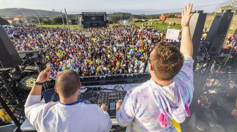 Una imagen de la Mikaela 2024, con un aluvi�n de p�blico 