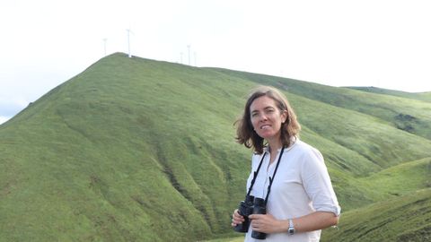 La investigadora Laura Lagos, en O Cadramn