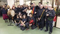 Visita de In�s Rey a la Escuela Municipal de M�sica