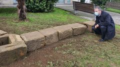 Couto supervis� la colocaci�n del tramo del acueducto