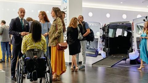 Renault presenta sus modelos para personas con movilidad reducida
