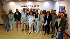 Inauguraci�n de la exposici�n colectiva �Cami�o da arte� en el Lustres Rivas