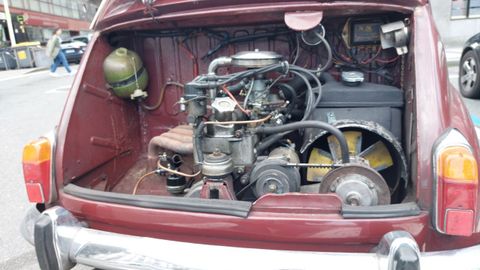 Una de las dificultades de mantenimiento del veh�culo es encontrar piezas originales para el motor.