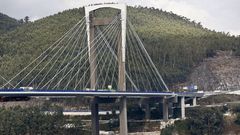 El puente de Rande, en una imagen de noviembre del a�o pasado