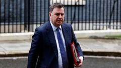 El ministro de Trabajo y Pensiones brit�nico, Mel Stride.