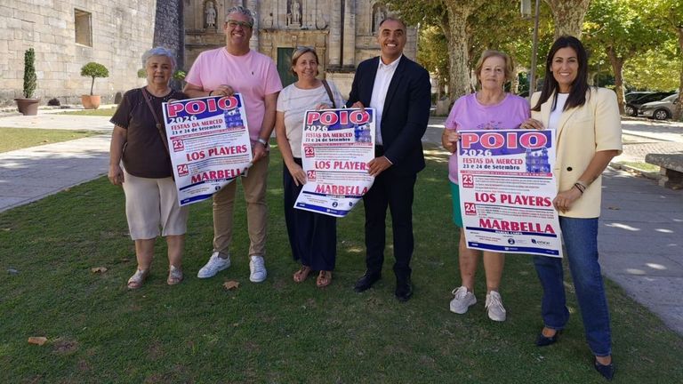 Presentaci�n das Festas da Merced en Poio