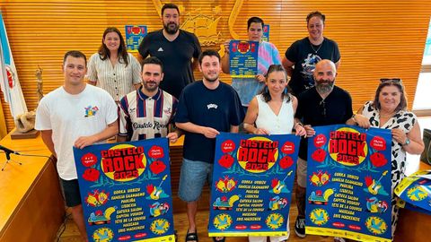 Presentacin de la vigesimoprimera edicin del festival Castelo Rock de Muros.