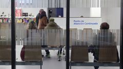 Habitualmente los m�dicos sin especialidad trabajan en los puntos de atenci�n continuada, en la foto el de A Residencia, en Lugo