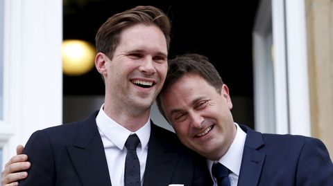 En Luxemburgo, su primer ministro, Xavier Bettel, contrajo matrimonio la semana pasada con su novio