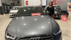 Bel�n Reimondo, en su establecimiento. 