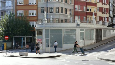 Vista del exterior de la l�grima de San Roque, junto a la plaza de Espa�a
