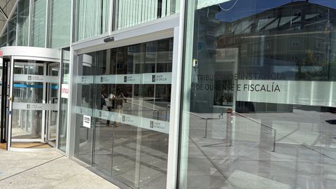 Imagen de archivo del tribunal de instancia de Ourense, donde est� judicializado el caso