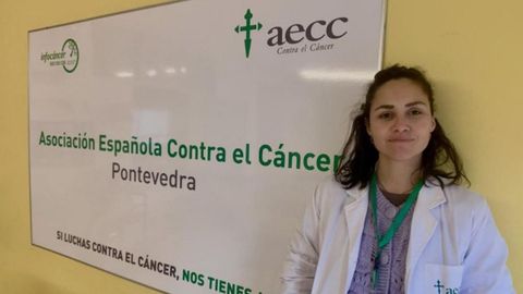 La psic�loga Alejandra Santos es la profesional que imparte el taller en Pontevedra