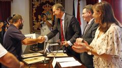 Jos Mara Arias particip en el homenaje pstumo que se le brind a su ta en el ao 2012