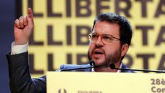 El coordinador general de ERC y vicepresidente de la Generalitat, Pere Aragon�s