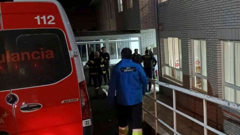 Incendio en una residencia de ancianos en Siero