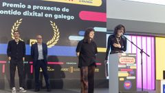 �Delirio sketchs� gan� el premio a mejor proyecto de contenido digital en gallego