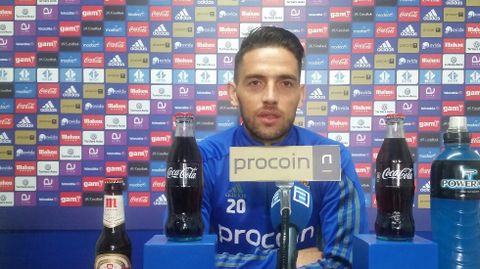 Rocha en rueda de prensa