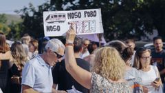 Manifestacin en A Gudia.