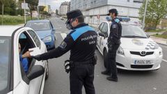 Operativo de la Polic�a Local de Nar�n, en una fotograf�a de archivo