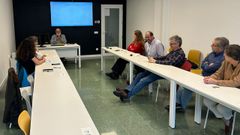 Os membros da c�tedra presentaron onte a nova p�xina divulgativa