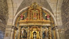 Retablo de la iglesia de Cesullas