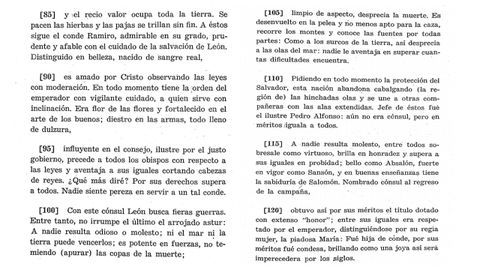 Traduccin de la descripcin de los asturies en la Chronica Adefonsi Imperatoris