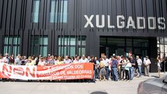 Manifestaci�n ciudadana contra los recortes en los juzgados, en el 2014