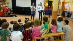 Imagen de archivo de una actividad en el colegio Andaina