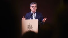 El ministro de Presidencia, Flix Bolaos, en el Ateneo de Madrid.