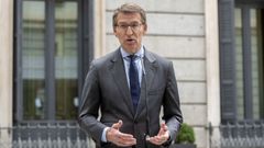 Alberto N��ez Feijoo en el Congreso de los Diputados.