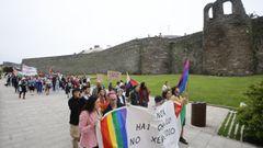 Manifestaci�n por el D�a Internacional del Orgullo Orgullo LGTBI en Lugo en el a�o 2024