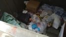 Un indigente encuentra a un beb� en un contenedor