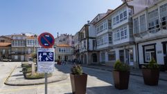 Entorno de la Praza Castelao de Corcubin 